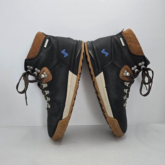 Forsake | Patch black brown waterproof granola lace-up hiking boots | WMS 10 - Picture 8 of 10